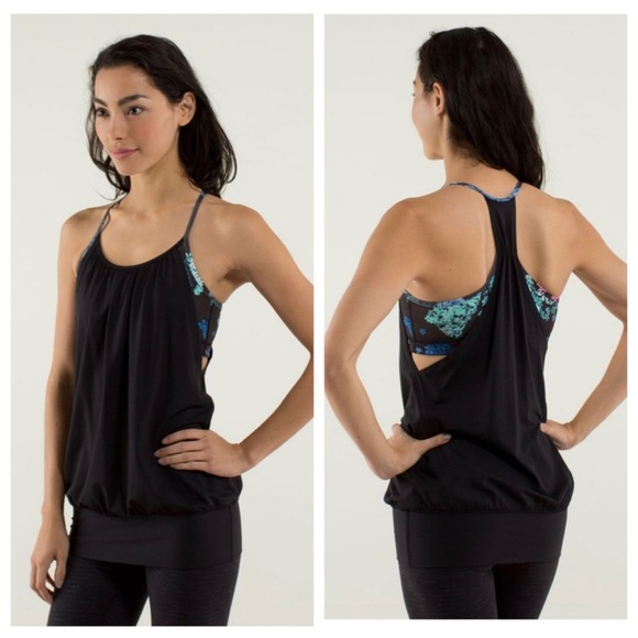 lululemon athletica Tops - Lululemon No Limits 2 in 1 Tank